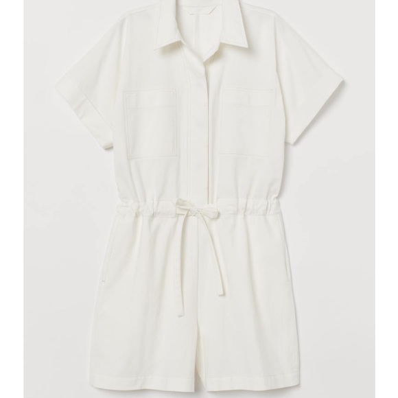 H&M White Romper/Jumpsuit - Picture 2 of 2